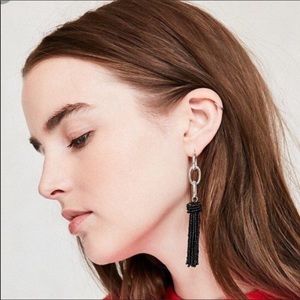 Urban Outfitters Beaded Tassel Earrings